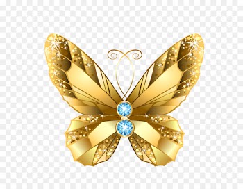 Butterfly Gold Clip art Download Portable Network Graphics - butterfly 
