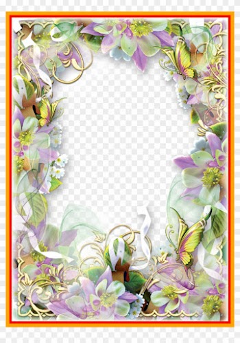 Butterfly Images Butterfly Images With Transparent - Butterflies Spring Flower Borders Clip Art