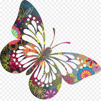 Butterfly iPhone 4S Paper Plastic - Butterfly window stickers 