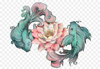 Butterfly Koi Paper Fish - koi 