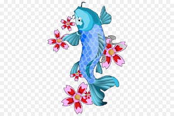 Butterfly Koi Tattoo Flash Fish - koi fish 