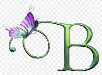 Butterfly Letter B - K Alphabet
