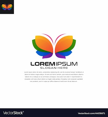 butterfly logo icon