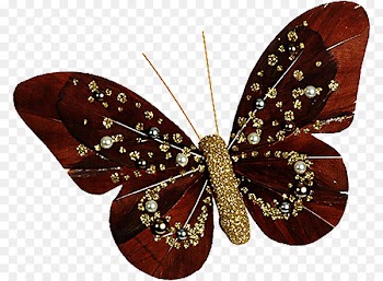 Butterfly net Pearl Wedding Nacre - butterfly 