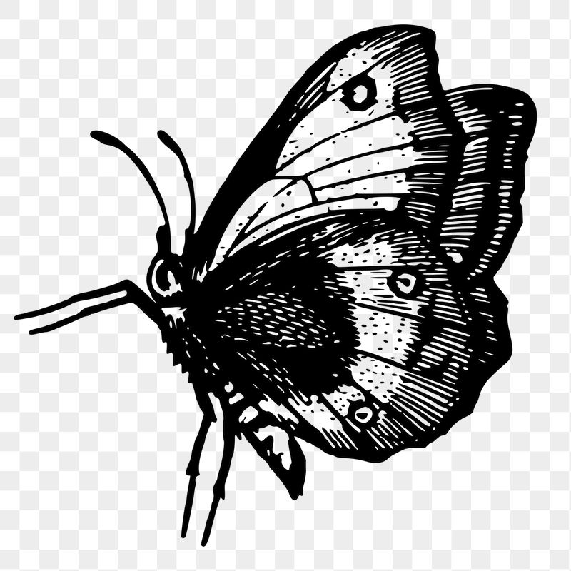 Butterfly png sticker illustration, transparent | Free PNG - rawpixel