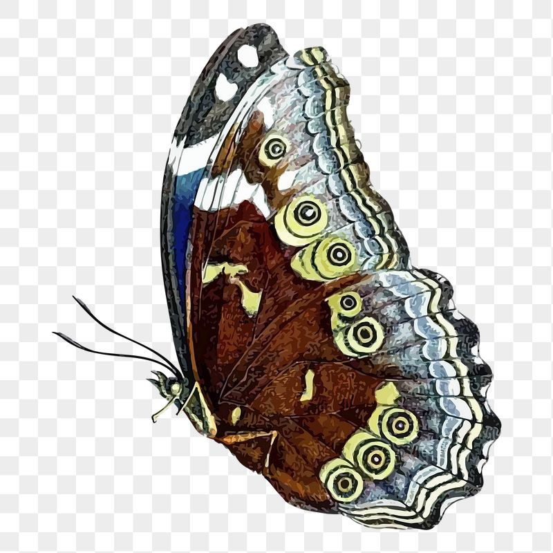 Butterfly png sticker, vintage insect | Free PNG - rawpixel