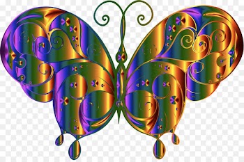 Butterfly, Pterygota, Silhouette, Insect PNG