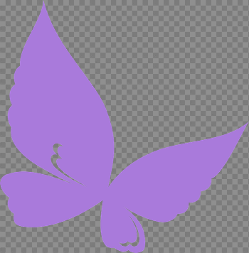 Butterfly Purple Silhouette · Free vector graphic on Pixabay