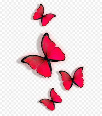 Butterfly Red Clip art - Red butterfly 