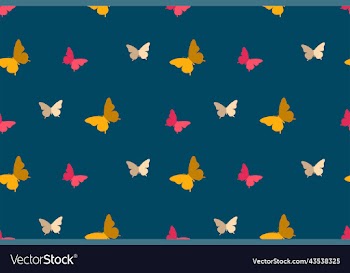 butterfly seamless pattern