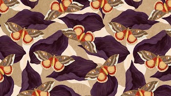 Butterfly seamless pattern desktop wallpaper, | Free Photo - rawpixel