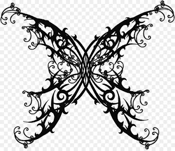 Butterfly Sleeve tattoo Insect Black-and-gray - butterfly 