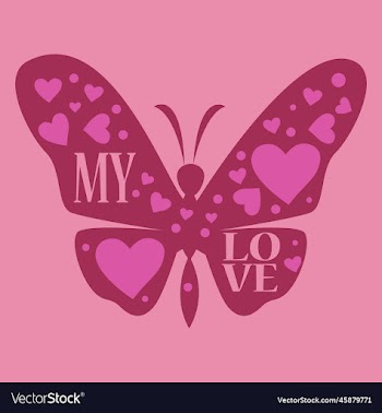 butterfly valentine day