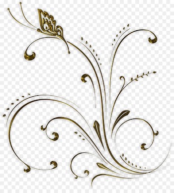 Butterfly Vine Drawing Clip art - arabesque 