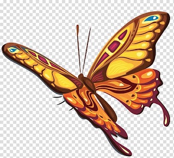 Butterfly , watercolor butterfly transparent background PNG clipart