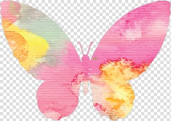 Butterfly Watercolor painting Portable Network Graphics Borboleta, Butterfly yellow transparent background PNG clipart