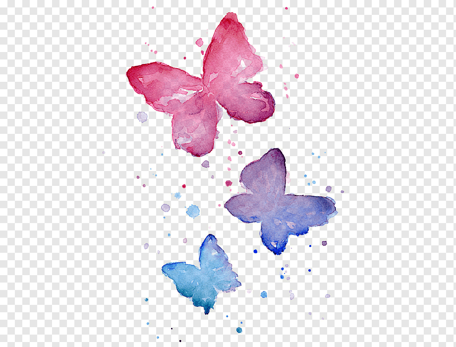 Butterfly Watercolor painting Printmaking Work of art, watercolor butterfly, insects, computer Wallpaper, color png