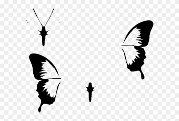 Butterfly Wings Bamp W Clip Art - Butterfly Wings Clipart