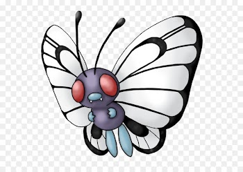 Butterfree Pikachu Caterpie Metapod Video Games - pikachu 