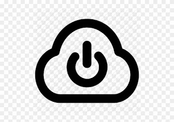 Button Clipart Shutdown - Cloud Storage