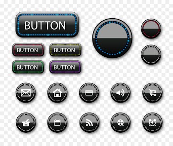 Button Euclidean vector Icon - ui button 
