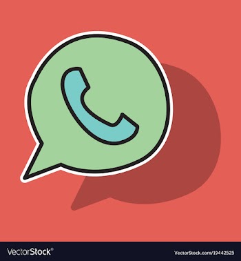 Button icon backgroundwhatsapp logo design whats vector image