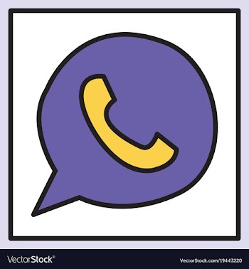 Button icon backgroundwhatsapp logo design whats vector image