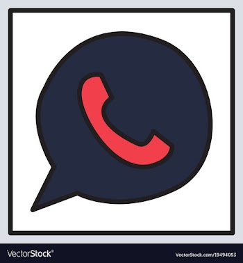 Button icon backgroundwhatsapp logo design whats vector image