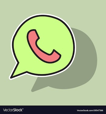 Button icon backgroundwhatsapp logo design whats vector image