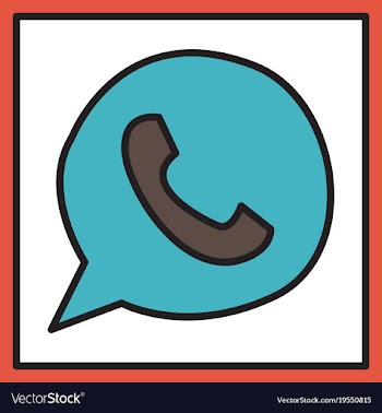 Button icon backgroundwhatsapp logo design whats vector image