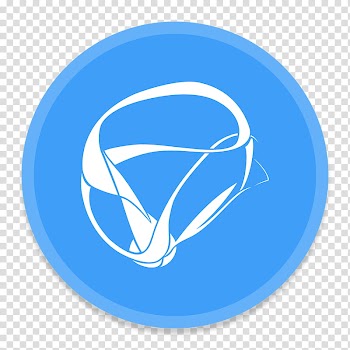 Button UI App One, white and blue line illustration transparent background PNG clipart