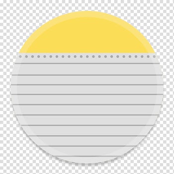 Button UI System Icons, Notes, gray and yellow line art transparent background PNG clipart
