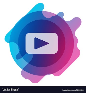 Button video player social media youtube vector image