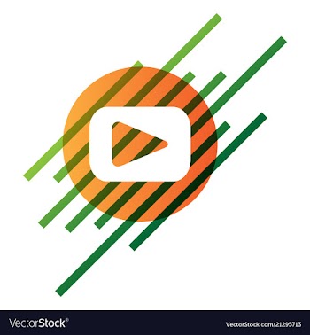 Button video player social media youtube vector image