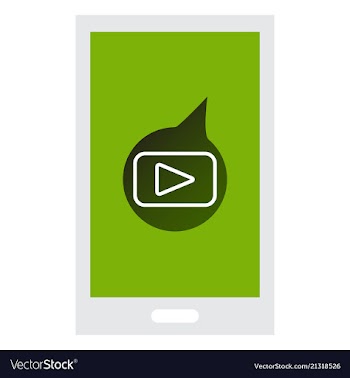 Button video player social media youtube vector image