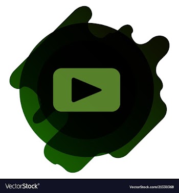 Button video player social media youtube vector image