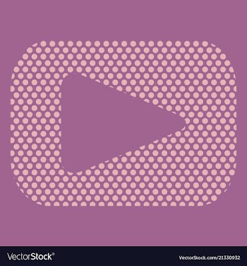 Button video player social media youtube vector image