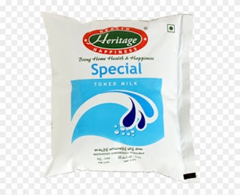 Buy Heritage Special Toned Milk 500ml Pouch At Online - Heritage Foods India Ltd