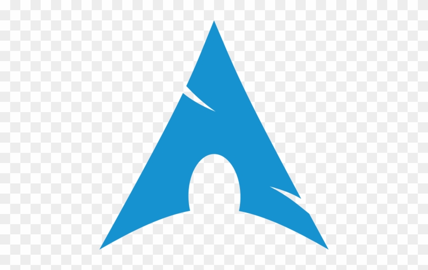 By Default Most Linux Distributions Including Arch - Arch Linux Logo .png