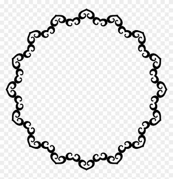 By Gdj - Mistletoe Black And White Border