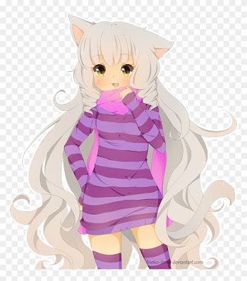 By Lneko-hime - Cheshire Cat In A Girl