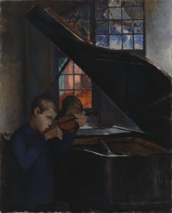 By the grand piano, 1925, | Free Photo - rawpixel