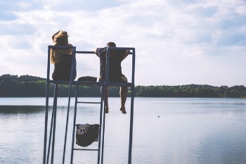 By the lake