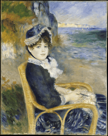 By the Seashore (1883) painting | Free Photo - rawpixel