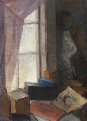 By the window, 1918, Alvar | Free Photo - rawpixel