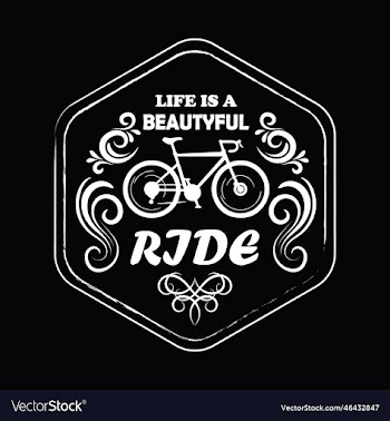 bycycle typography t shirt design