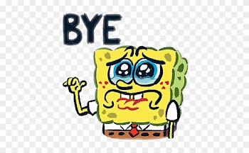 Bye Bobesponja Sad Amarillo Tumblr - Spongebob Squarepants