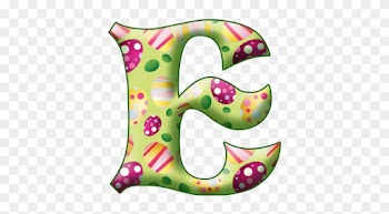 Ꭿϧc ‿✿⁀ - Easter Alphabet Letters