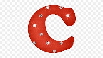 C For Cheryl - Alphabet Letters Christmas Design