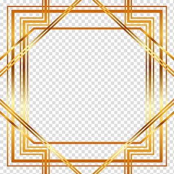 C M I Associates Amazon.com OzaOza Kaiseki, Golden line frame transparent background PNG clipart